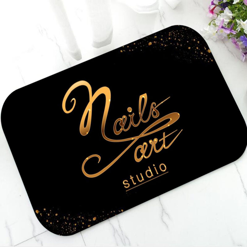 Beauty And Makeup Studio - Studio Seni Kuku Hitam Emas Trendi
