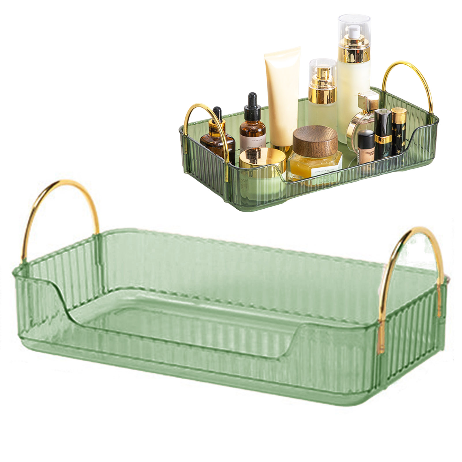 Rak Organizer Kamar Mandi Akri - Beauty Makeup Vanity ulasan dan harga