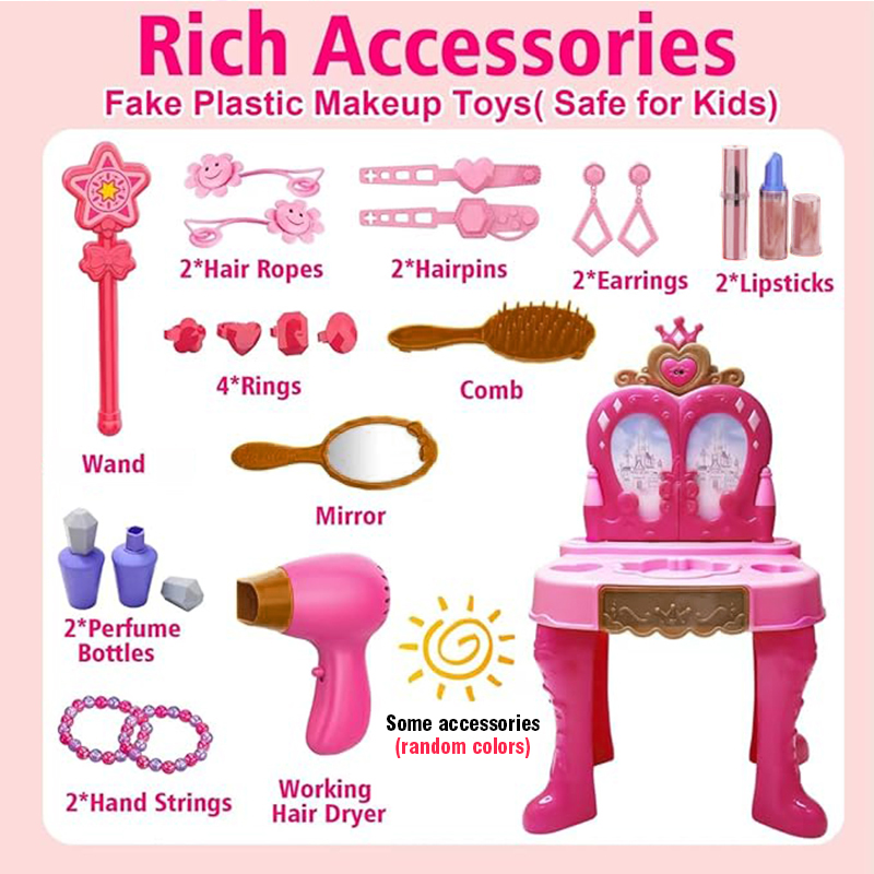 Mainan Rias Wajah Anak Perempu - Beauty Makeup For Girl ulasan dan harga