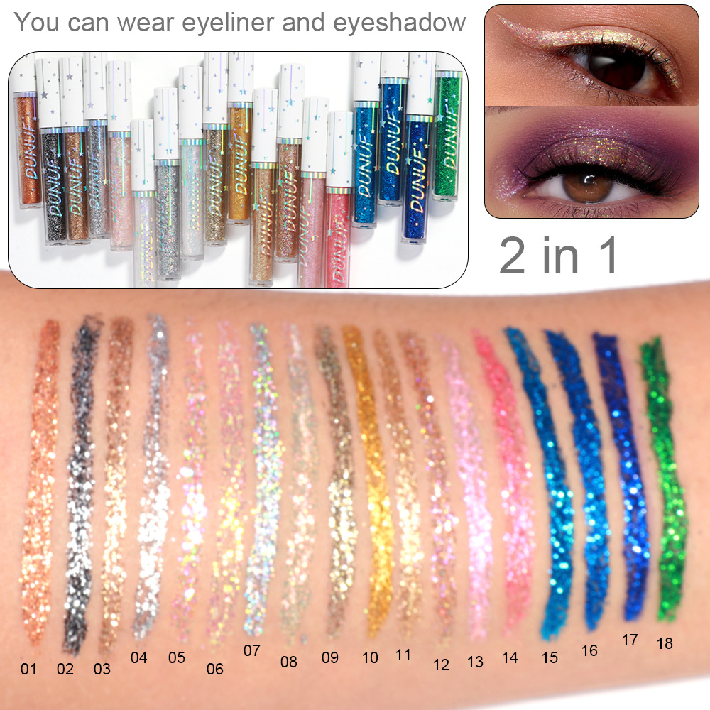 6 Buah Set Eyeliner Glitter Em - Beauty Makeup Events ulasan dan harga