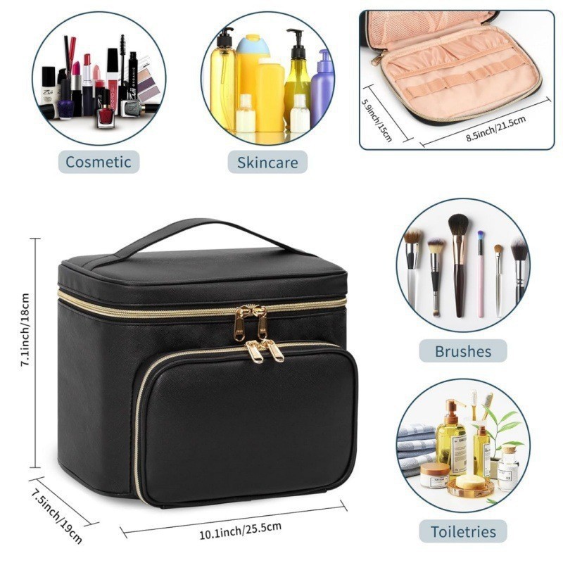 Tas Makeup Tahan Air Ukuran Be - Beauty Bag Makeup ulasan dan harga