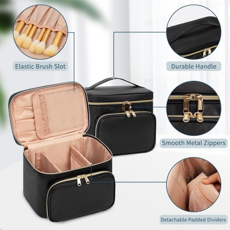 Tas Makeup Tahan Air Ukuran Be - Beauty Bag Makeup ulasan dan harga