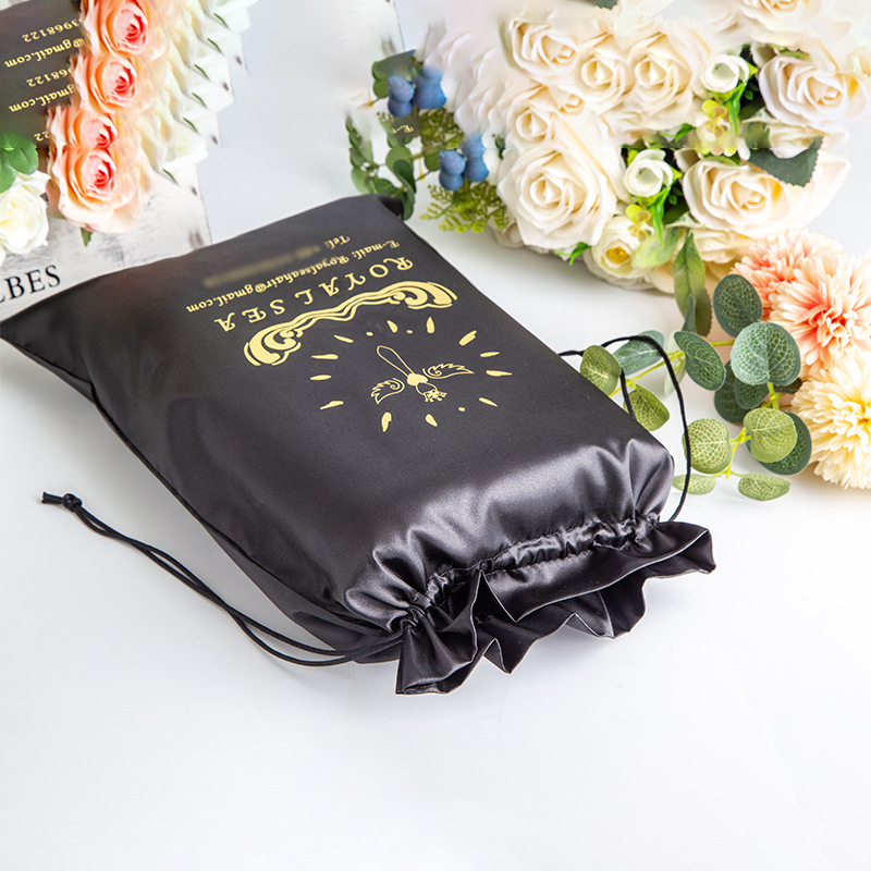50p Tas Serut Logo Kustom Tas  - Beauty Makeup Events ulasan dan harga