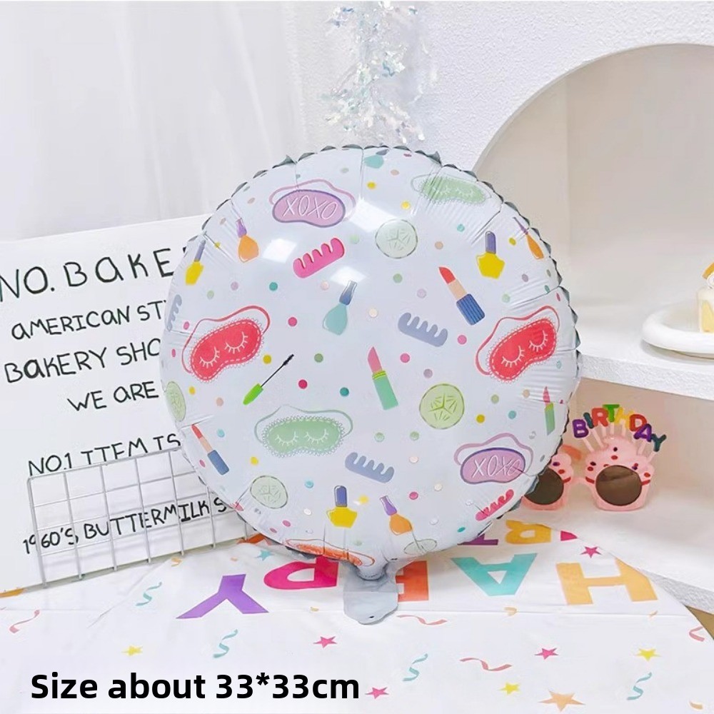Balon Tema Kecantikan Kartun L - Beauty Makeup Events ulasan dan harga