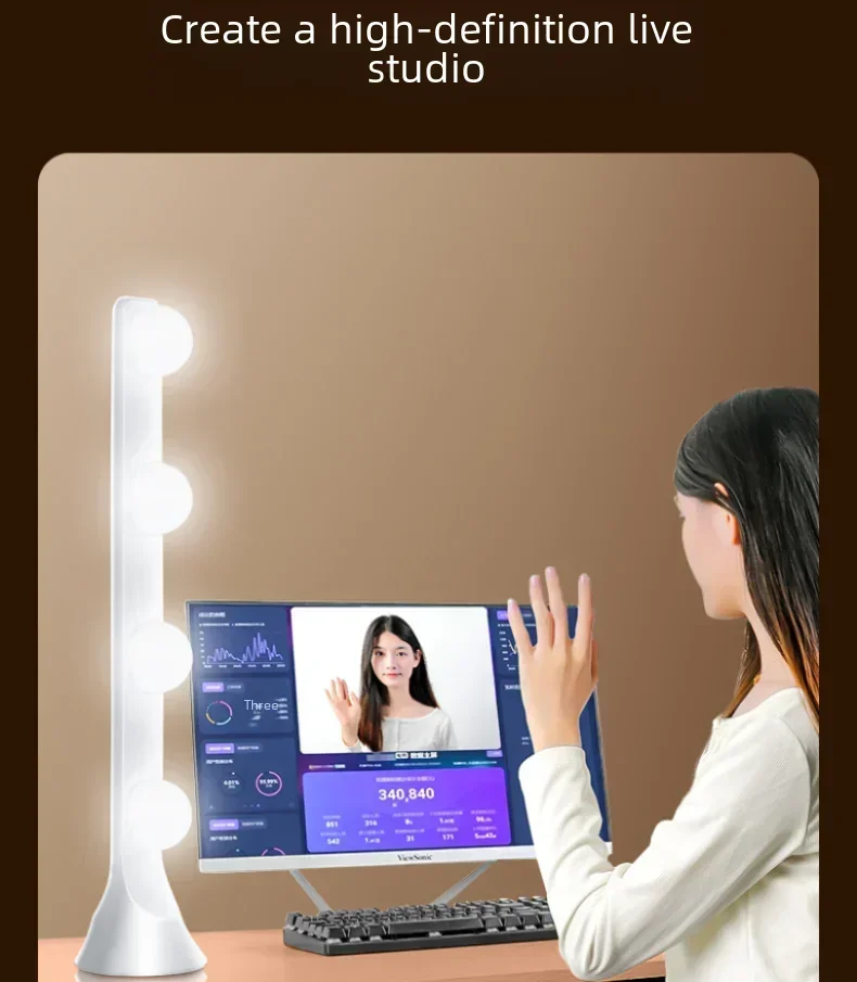 10W Profesional ​ ​ Lampu LED  - Beauty And Makeup Studio ulasan dan harga