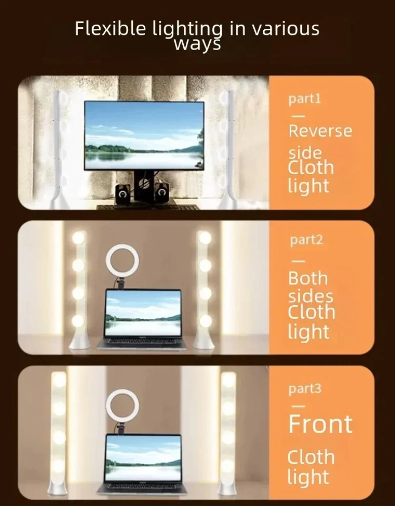 10W Profesional ​ ​ Lampu LED  - Beauty And Makeup Studio ulasan dan harga