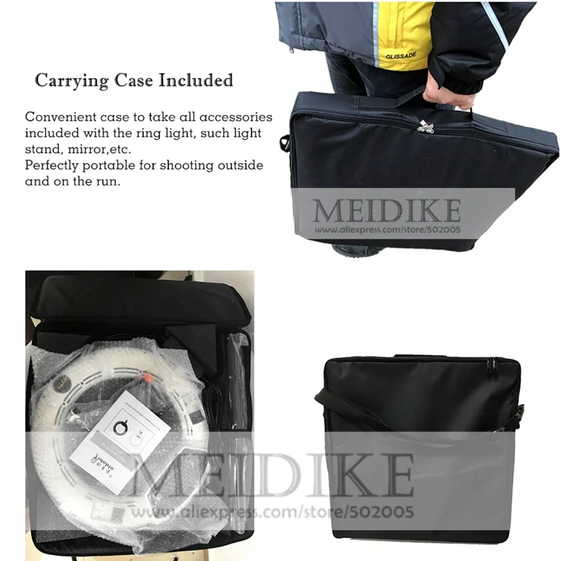 Yidoblo 96W Ring Light FD-480  - Beauty And Makeup Studio ulasan dan harga