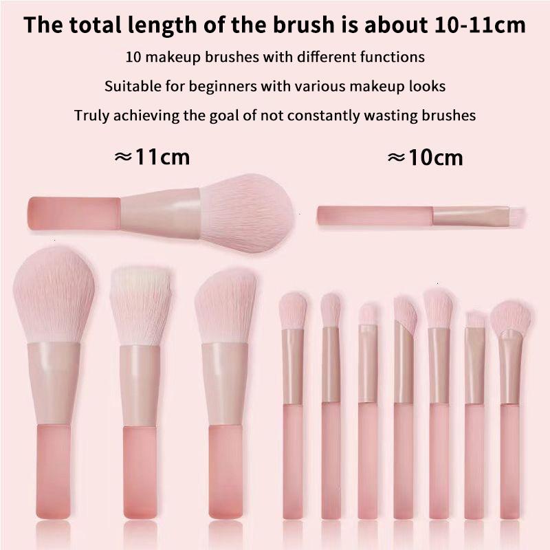 10 Buah Set Kuas Rias Sintetis - Beauty Makeup Events ulasan dan harga