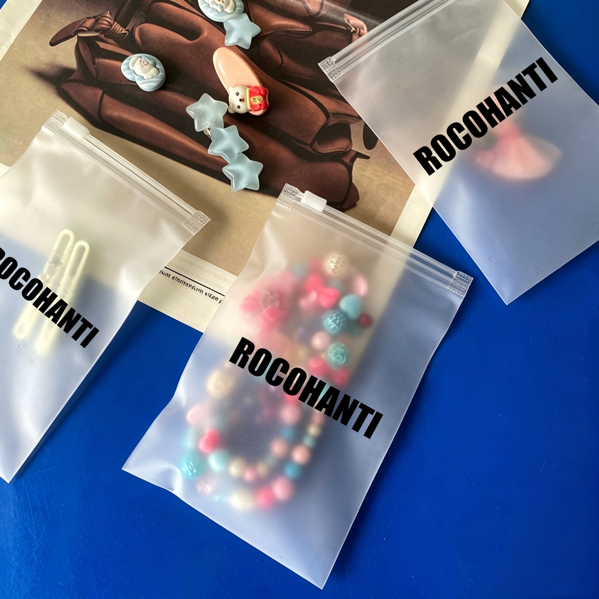 100X Tas Kosmetik PVC Frosted  - Beauty Makeup Events ulasan dan harga
