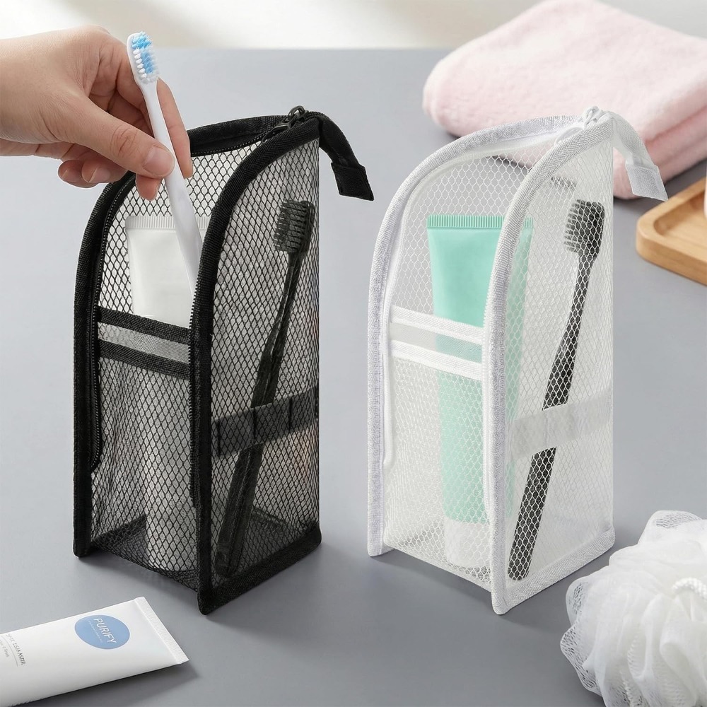 Tas Perlengkapan Mandi Berbaha - Beauty Makeup Vanity ulasan dan harga