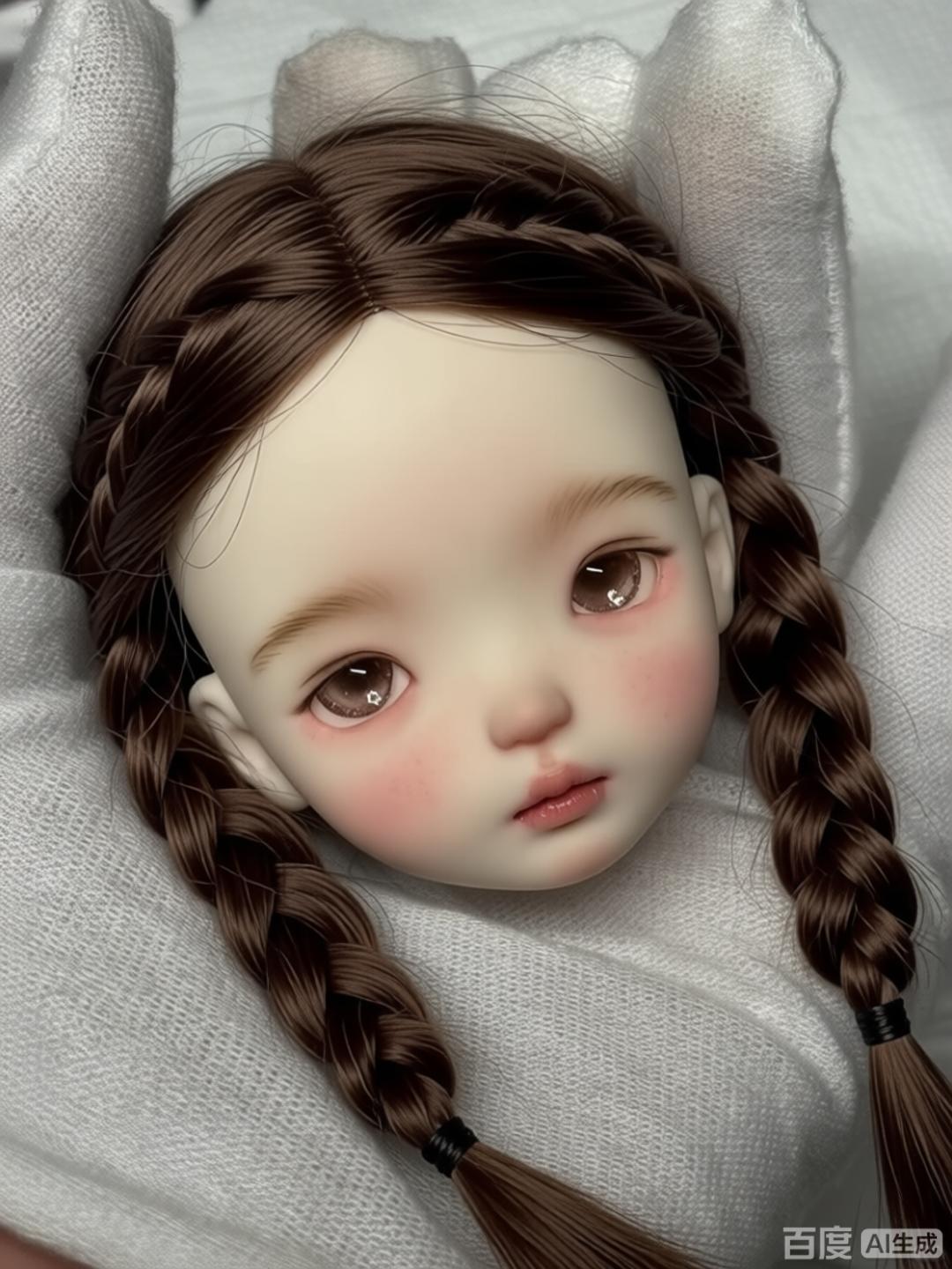 Kepala Boneka BJD Skala 1/6 -  - Beauty Makeup For Girl ulasan dan harga